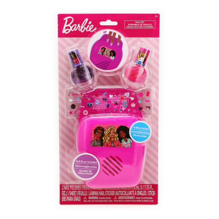 barbie™ nail dryer & nail polish set