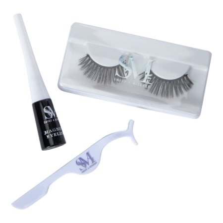 smoke & mirrors magnetic eyelashes & liner set