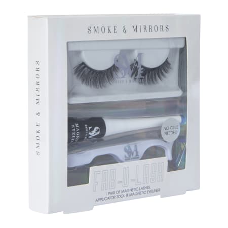 smoke & mirrors magnetic eyelashes & liner set