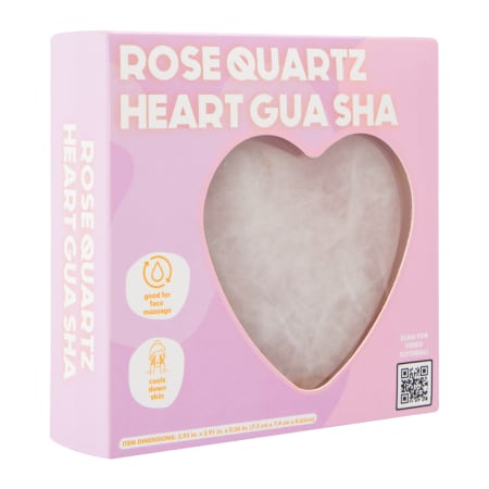 Heart Gua Sha Facial Stone 2.95in x 2.91in